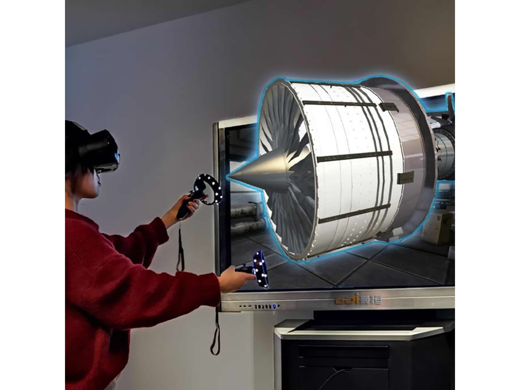 （硬件）MR-Touch觸境，沉浸式VR移動便攜交互顯示產品